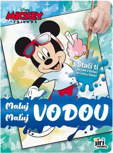 Paint with Water Mickey – Magic Coloring Book