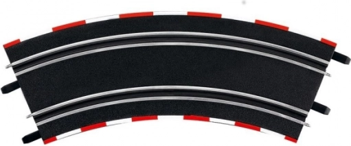 Curve 3/45° for slot car tracks GO!!!, GO!!! Plus and Digital 143 (4 pcs)