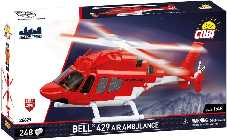 Cobi Bell 429 въздушна спасителна служба 1:48 (248 части)