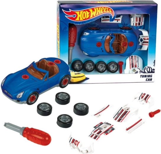Комплект за тунинг HOT WHEELS – сглобяема кола 2в1 KLEIN