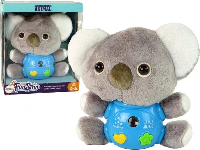 Interactive musical projector koala grey