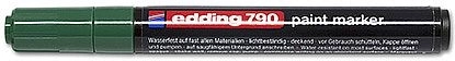 Лаков маркер Edding 790 – зелен, 2–3 mm