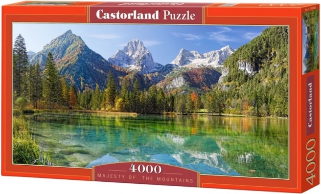 Пъзел 4000 части „Величието на планините“ CASTORLAND