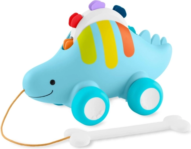 Skip Hop музикална играчка за дърпане 3в1 Explore & More динозавър 12м+