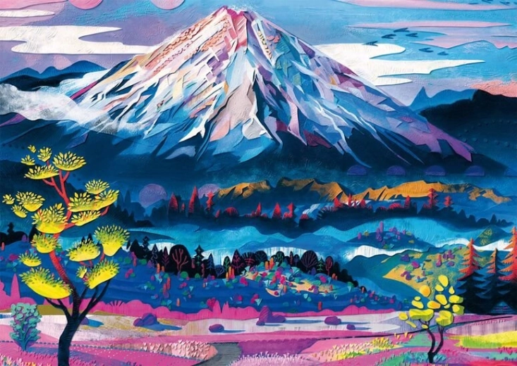 Schmidt puzzle Calm of the Mountains 1000 pieces