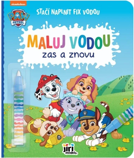 Книжка „Рисувай с вода“ Пес Патрул