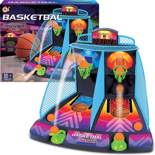 Electronic Tabletop Game Basketball Neon