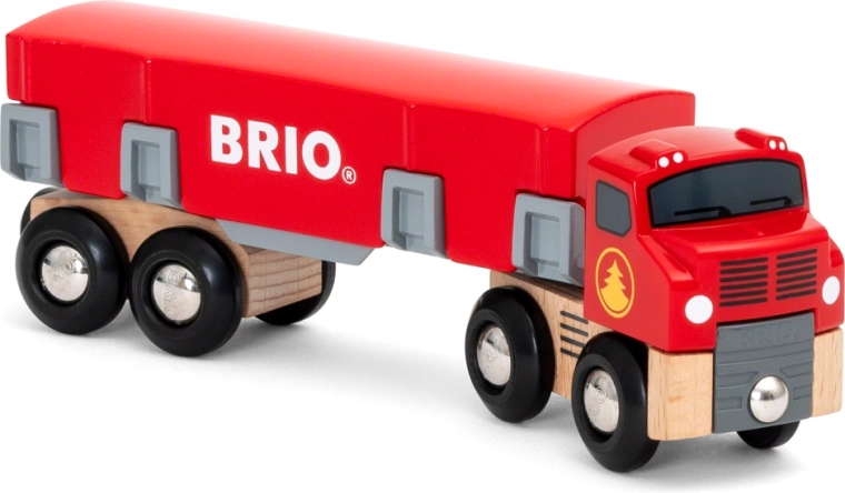 BRIO World влекач с дърва