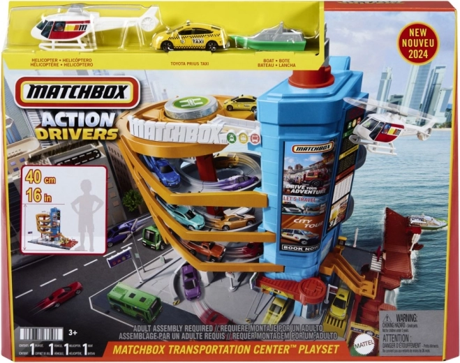 Matchbox Екшън шофьори Транспортен център
