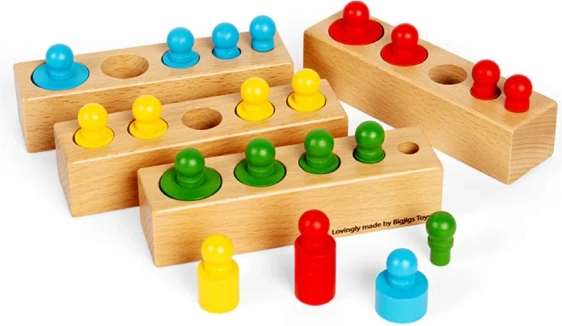 Bigjigs Toys Дървен образователен пъзел