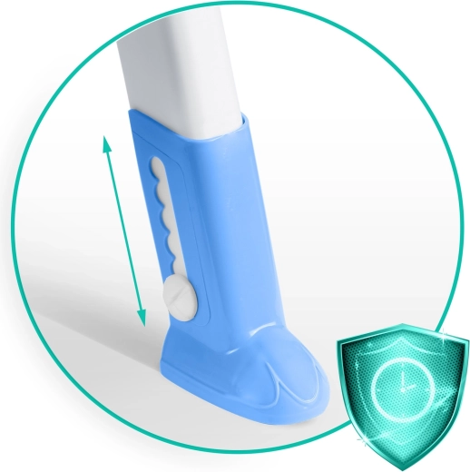 Ergonomic design and adjustable height