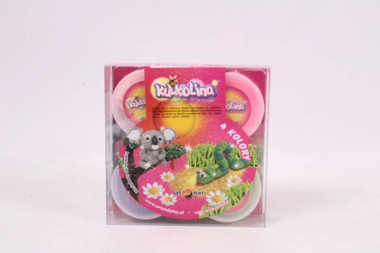 Kulkolina Glitter Bead Modeling Clay – 4 Colors