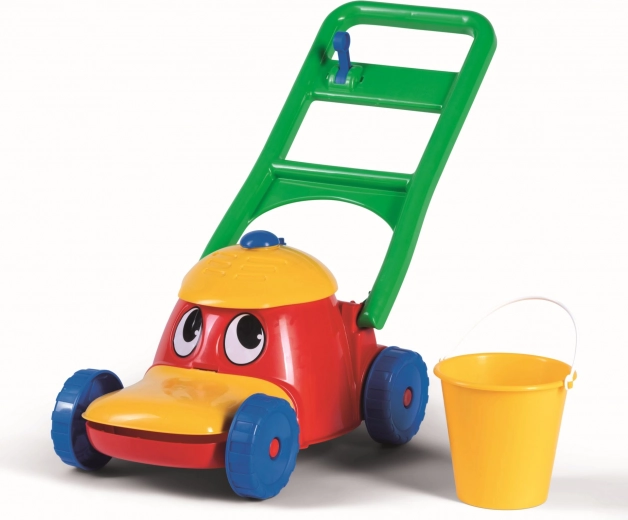 Cheerful Plastic Lawn Mower for Kids