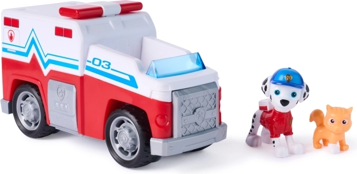 Rescue vehicle for action-packed play