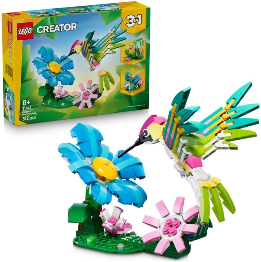 LEGO Creator 3 в 1 Диви животни: Цветен колибри