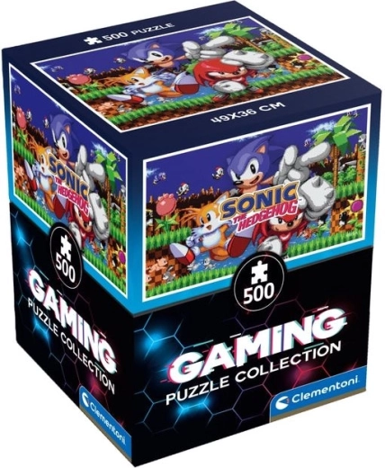 Пъзел CLEMENTONI Gaming Collection Sonic – 500 части