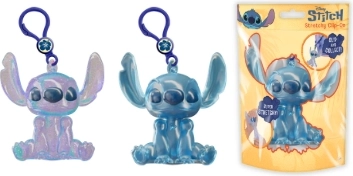 Disney Stitch мачкащ се ключодържател с клипс - 1 брой