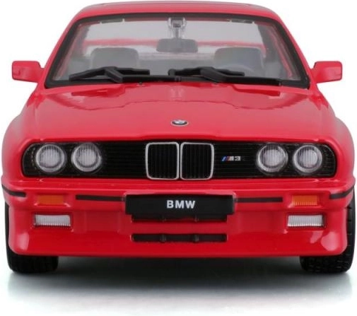 Метален модел BBURAGO 1:24 BMW M3 (1988) червен