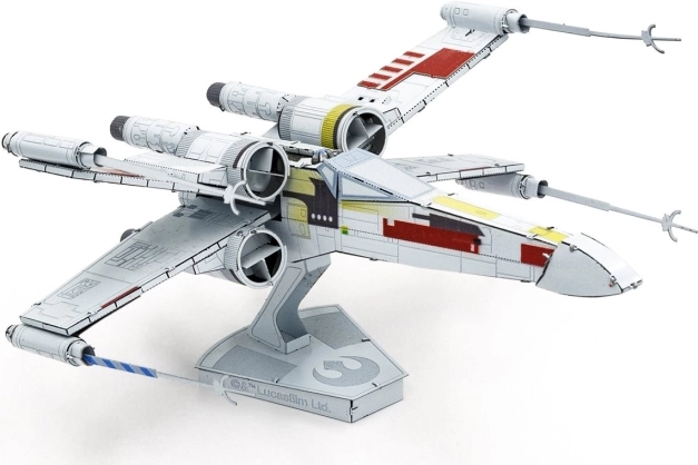 Metal Earth 3D пъзел Star Wars: изтребител X-Wing (ICONX)
