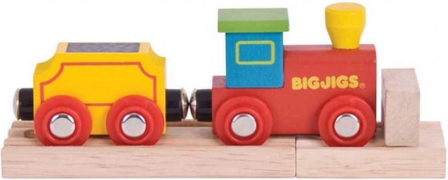 Bigjigs Rail my first train with carriage and tracks