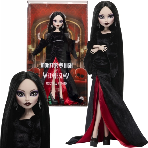 Monster High Collector Morticia Addams – колекционерска кукла x Wednesday