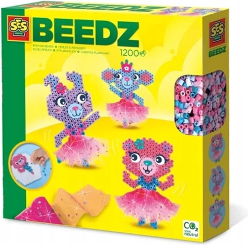 SES iron-on beads – ballerinas with tulle skirts