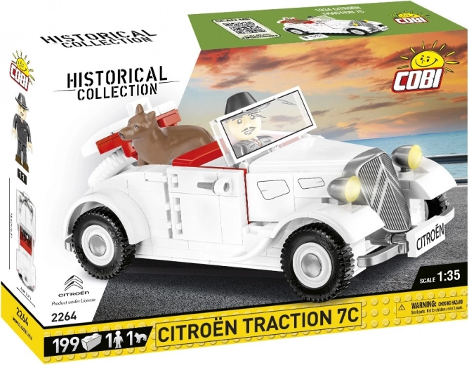 CITROEN Traction 7C Convertible Building Set 1:35