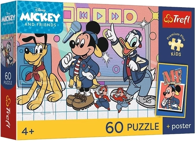 Disney Mickey Mouse Миши отбор – пъзел за деца 60 части