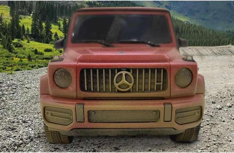2.4 GHz control for entertaining driving