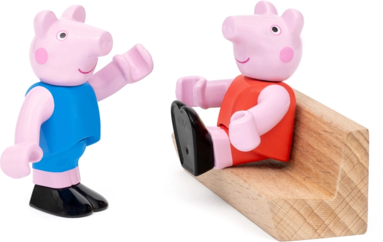 Favorite characters Peppa and George