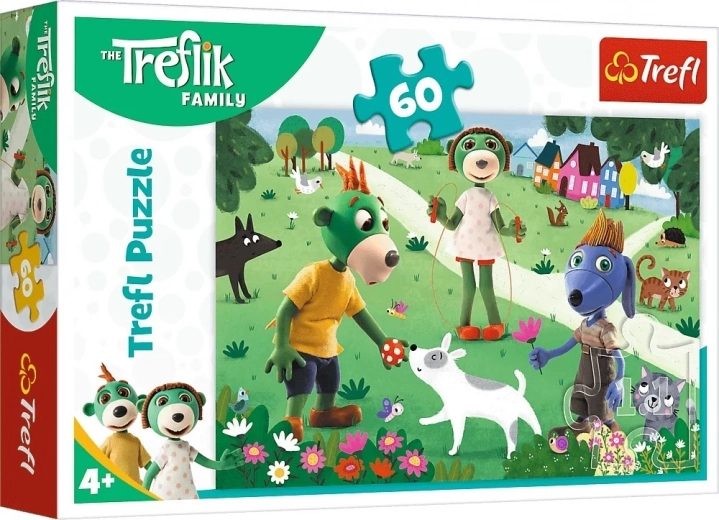 Treflik Family Puzzle – Joyful Day, 60 pieces