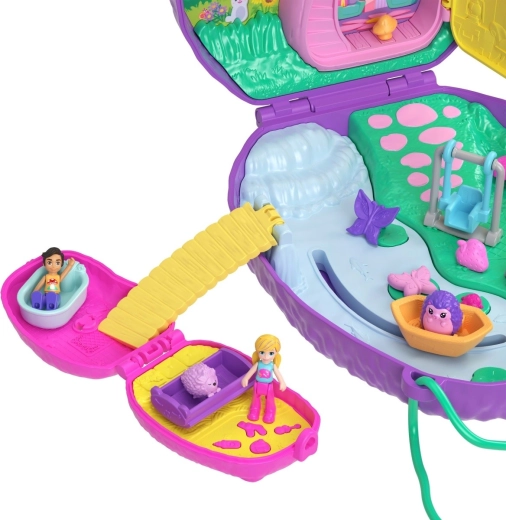 Two miniature worlds in one handbag