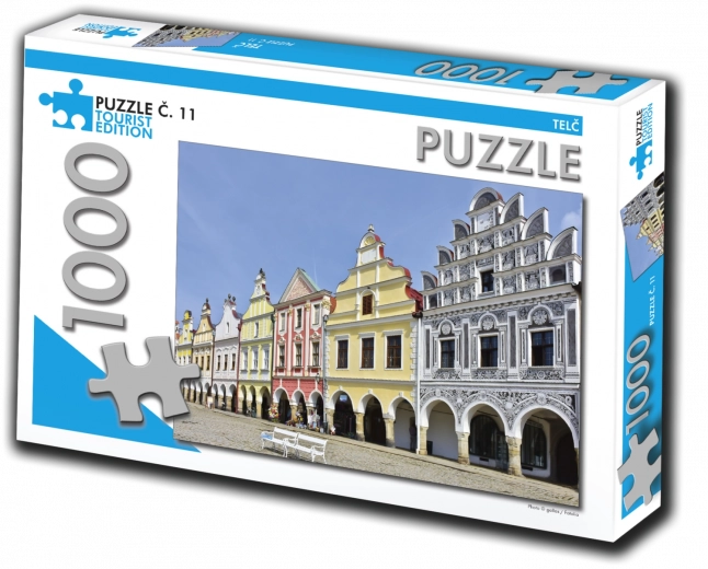 Puzzle Telč – Tourist Edition, 1000 Pieces