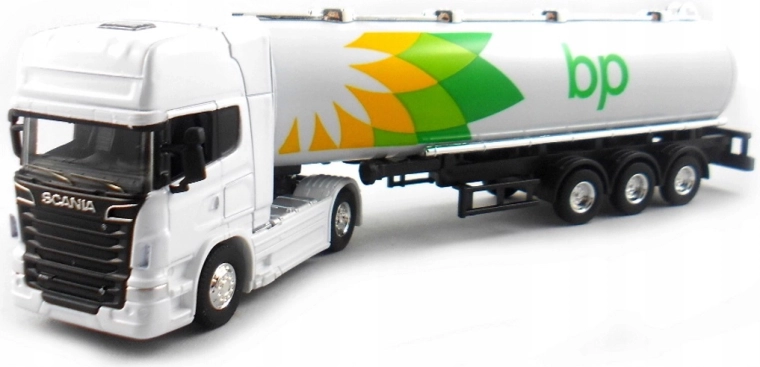 Die-cast tanker truck model 1:64 SCANIA V8 R730