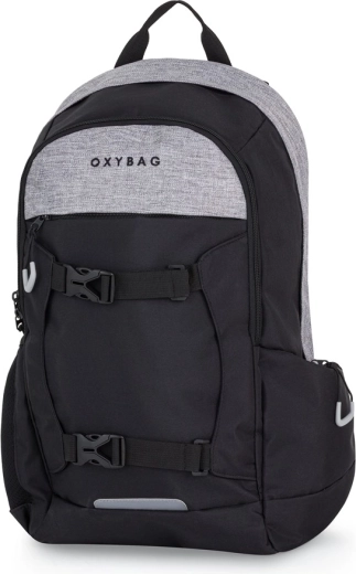 Student backpack Oxybag OXY Zero grey 27 l