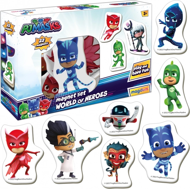 Комплект магнити PJ MASKS
