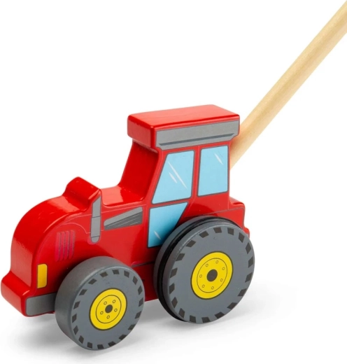 Bigjigs Toys дървен ездичка трактор