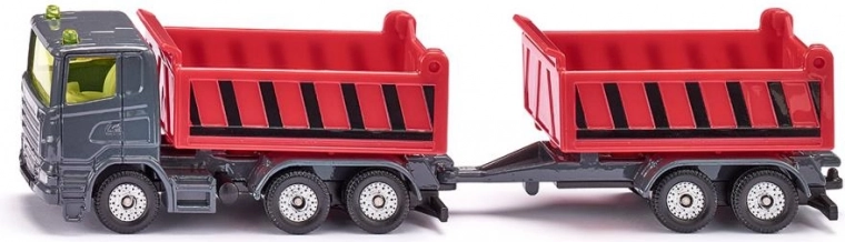 Siku Super tipper truck with trailer