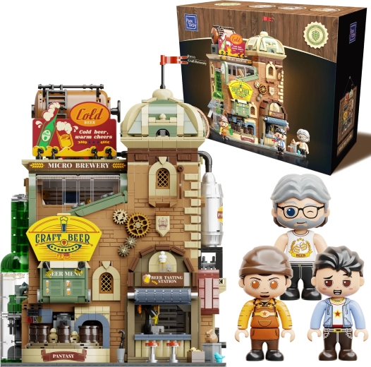 Pantasy building set – craft brewery building