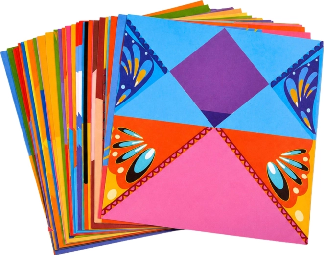 100 patterned sheets for colorful crafting