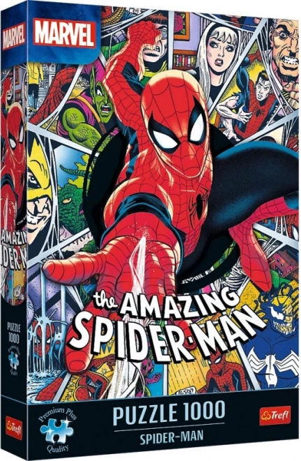 Пъзел TREFL Premium Plus Marvel: Спайдърмен 1000 части