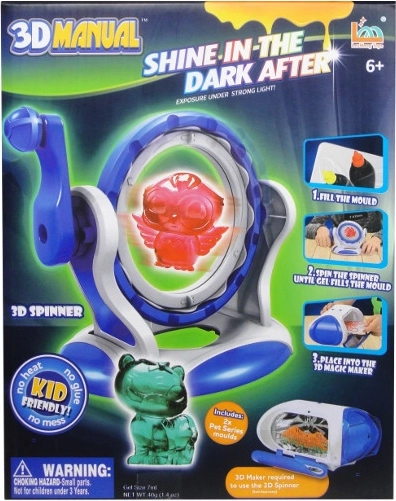 Creative kit for making gel shapes