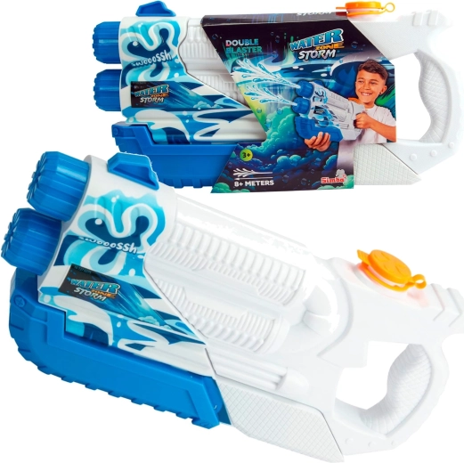 Воден пистолет SIMBA Waterzone Storm Double Blaster с двойна струя