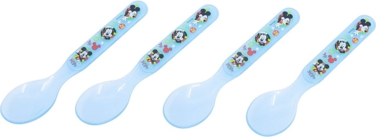 Stor комплект детски лъжички Mickey Mouse - 4 бр.