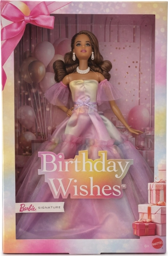 Barbie Signature Birthday Wishes – колекционерска кукла с поставка