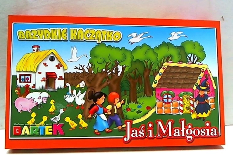 2-in-1 Children's Game Set: Hansel and Gretel / The Ugly Duckling