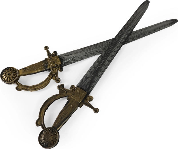 Two swords for adventurous play