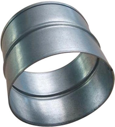 Metal coupling for flex duct 100 mm