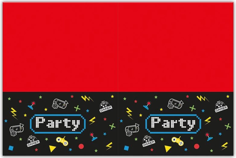 Kids' plastic tablecloth Gamer 120 × 180 cm