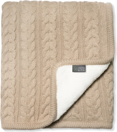 Vinter & Bloom одеяло Cuddly Sand Beige
